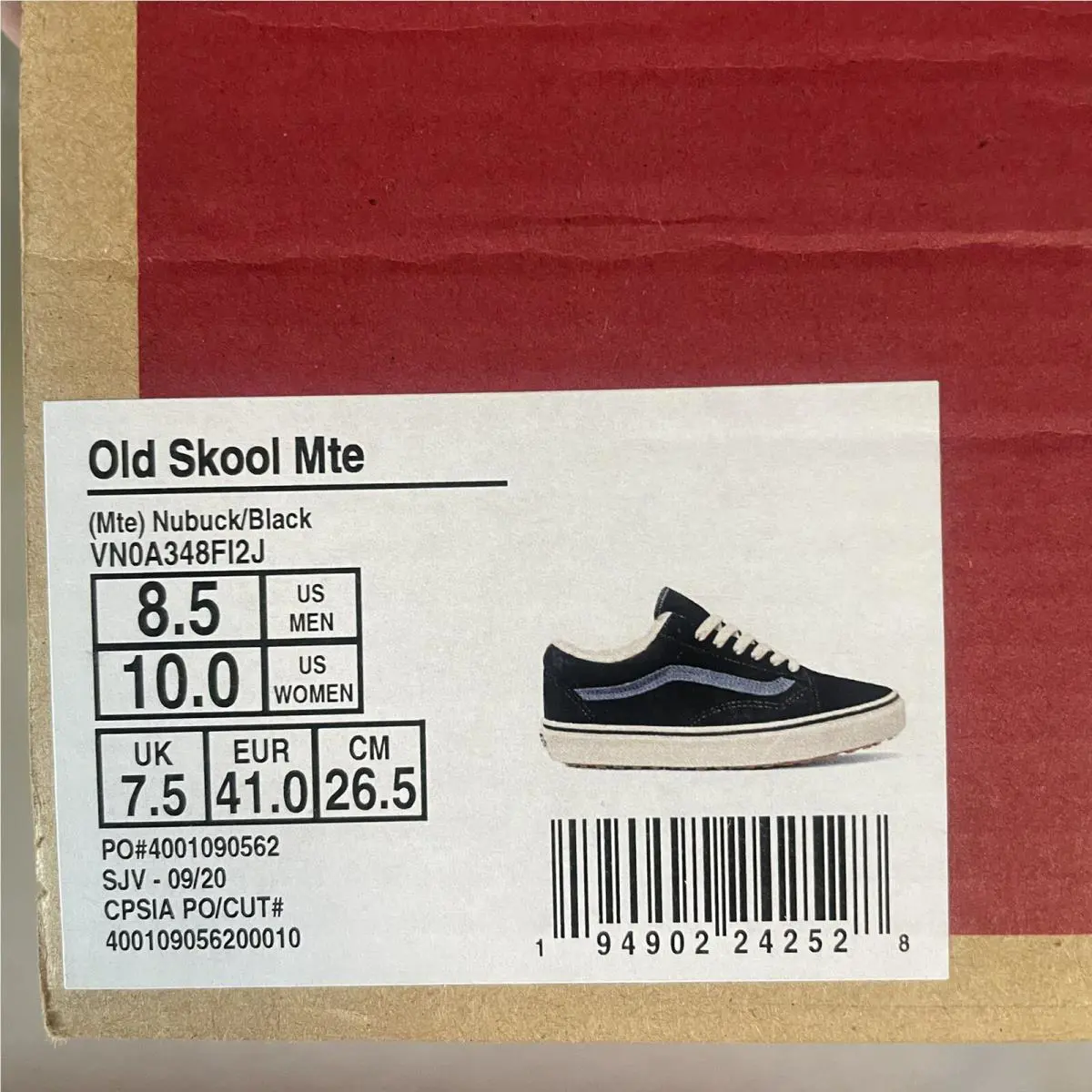Vans shoes - VANS OLD Skool - OLD Skool - VN0A348FI2J - Black (UPC: 0194902242528) 6