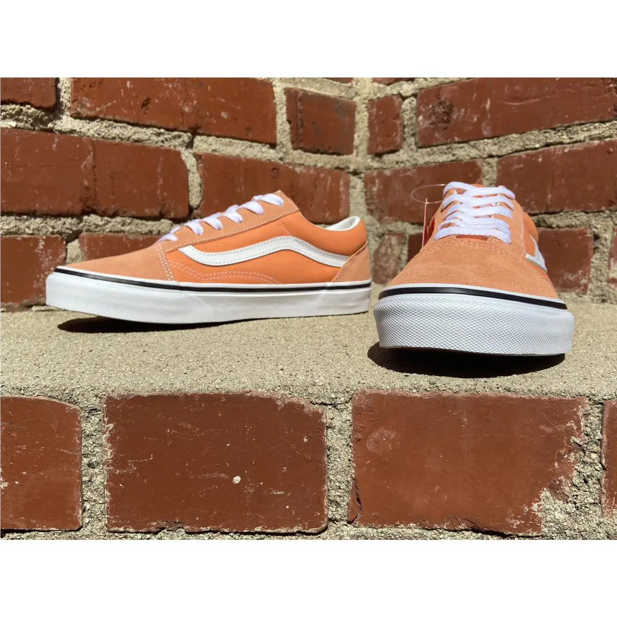 Vans shoes - Vans Old Skool Low - Old Skool Low - Orange (UPC: 196011221197) 0