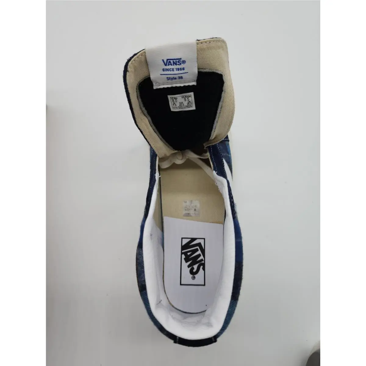 Vans shoes - VANS Sk8-Hi - vn0a38gf9gs1 - Blue (UPC: 195439371682) 8