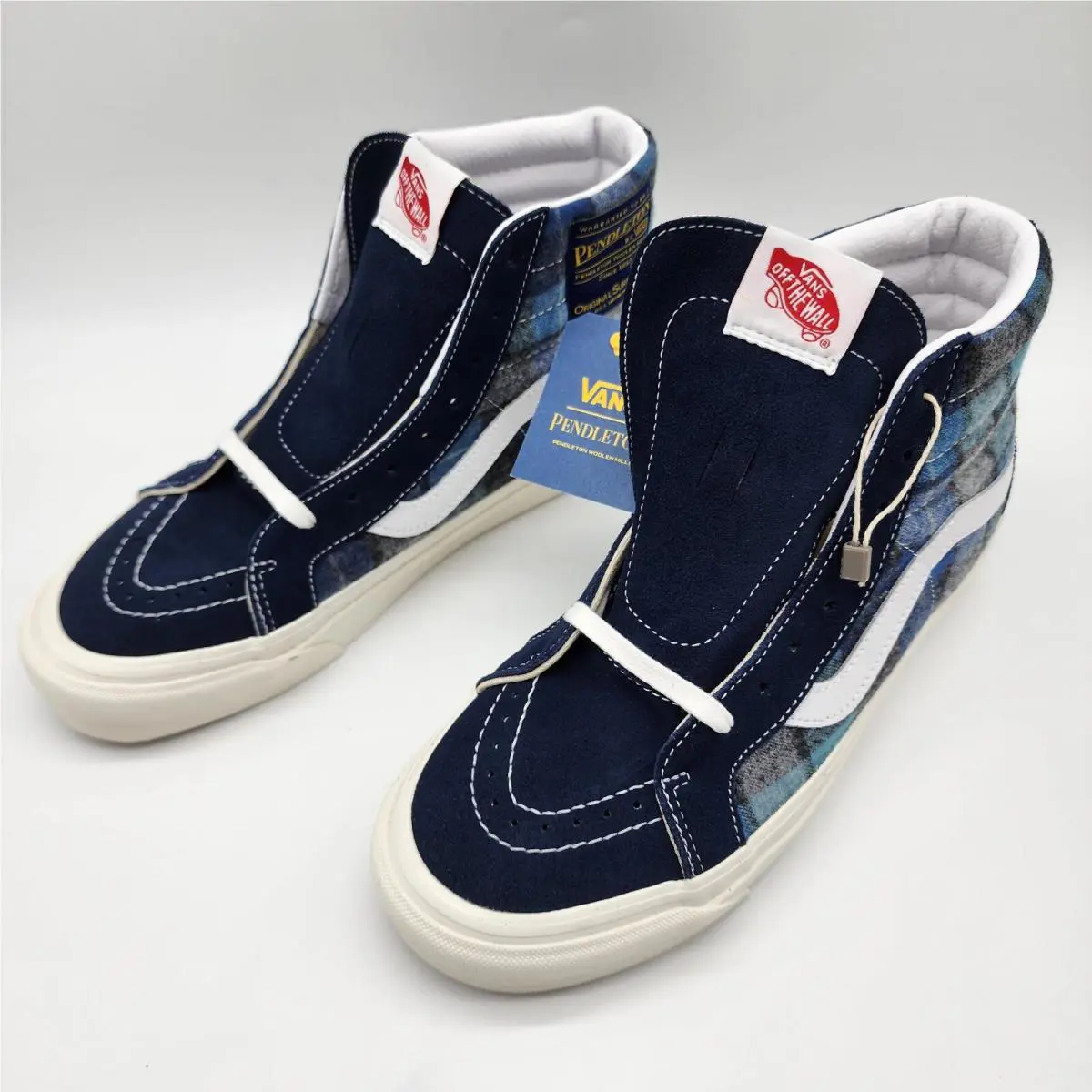 Vans shoes - VANS Sk8-Hi - vn0a38gf9gs1 - Blue (UPC: 195439371682) 4