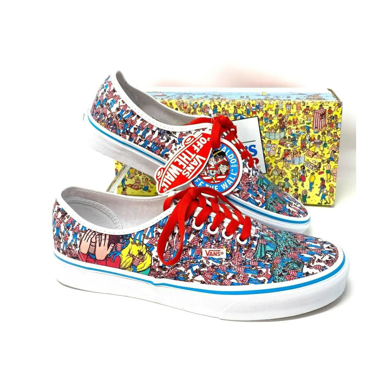 Vans shoes - Vans Where s Waldo - Where Waldo - Red, White, Yellow, Blue 3
