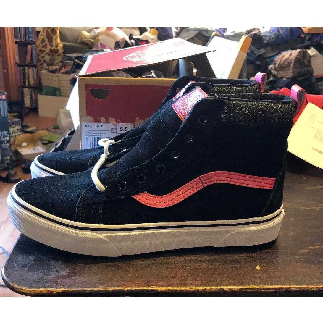 Vans shoes - Vans Sk8-Hi Mte - Mte - Black W/Pink 0