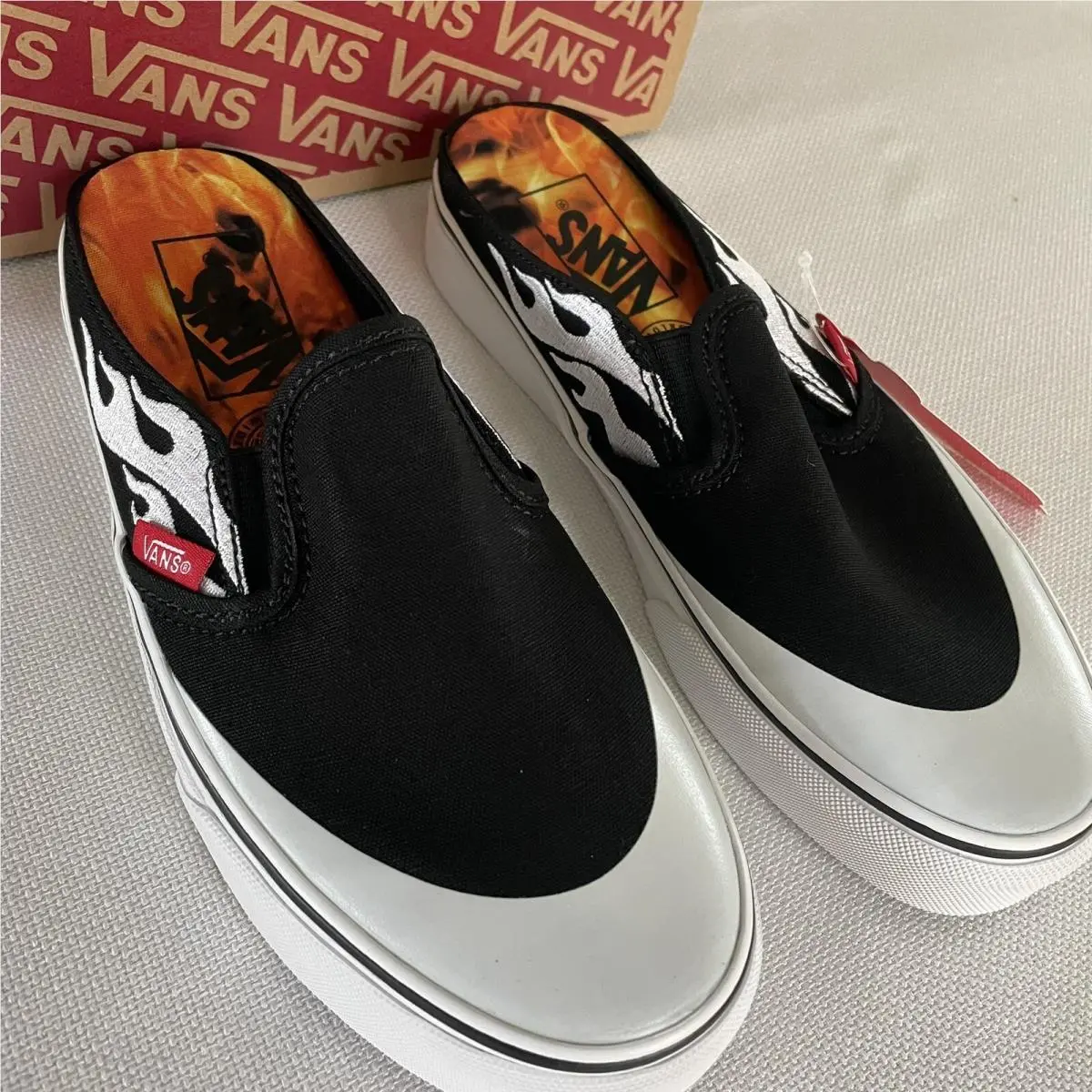 Vans shoes - Vans Slip-On - Black 5