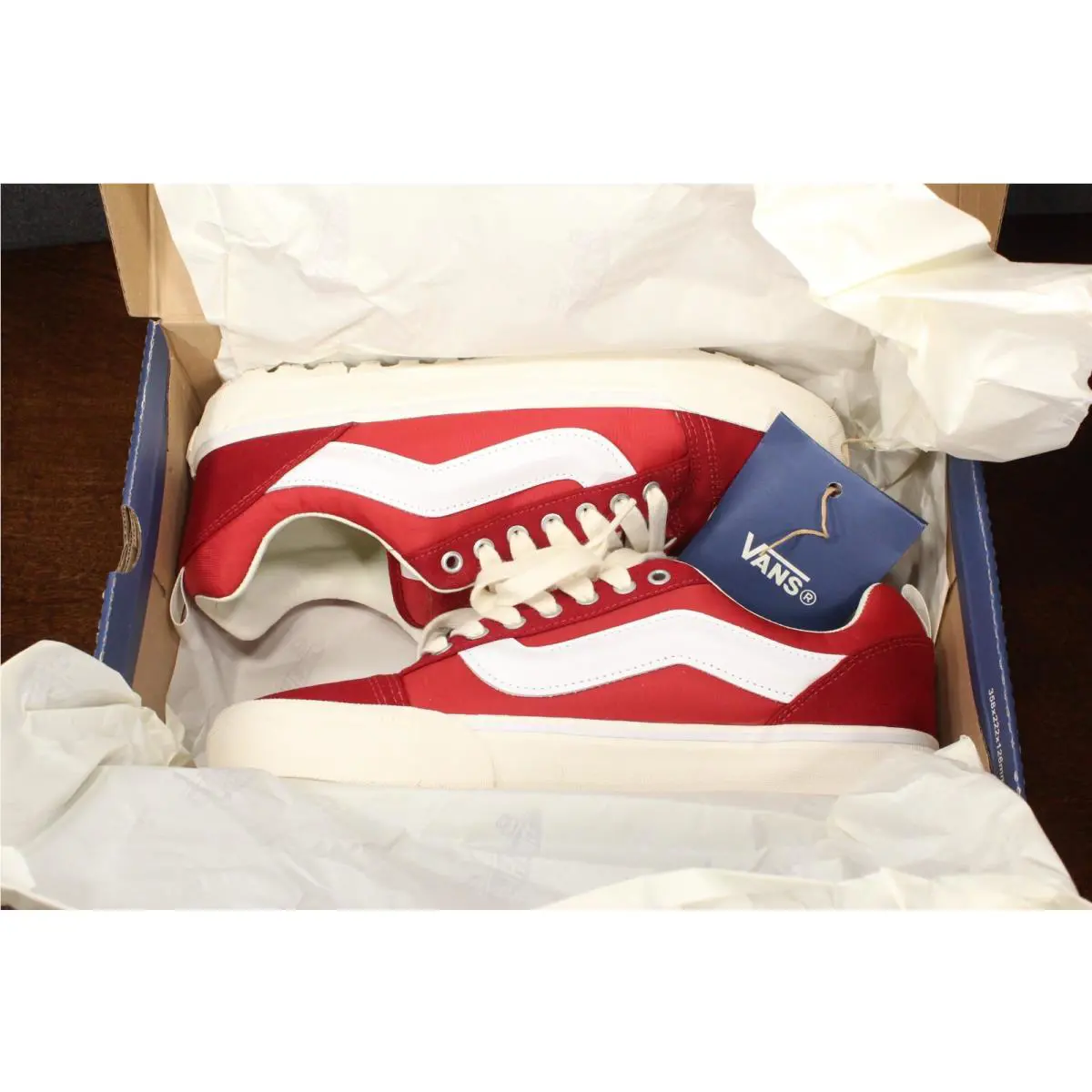 Vans shoes - VANS Knu Skool - Knu Skool - Red 0