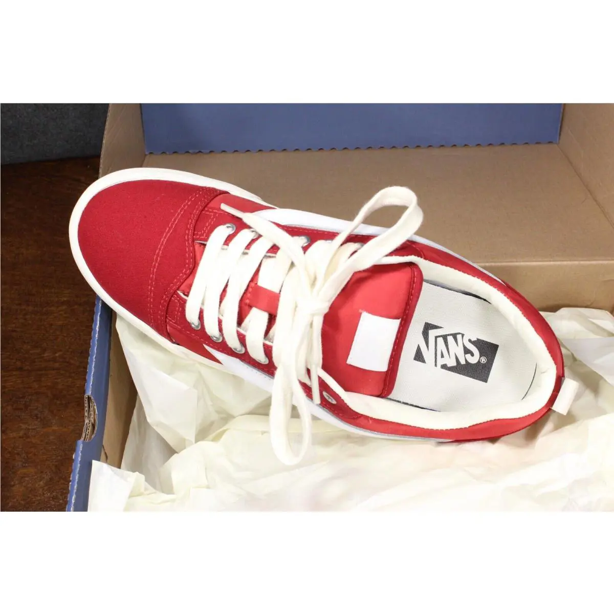 Vans shoes - VANS Knu Skool - Knu Skool - Red 1