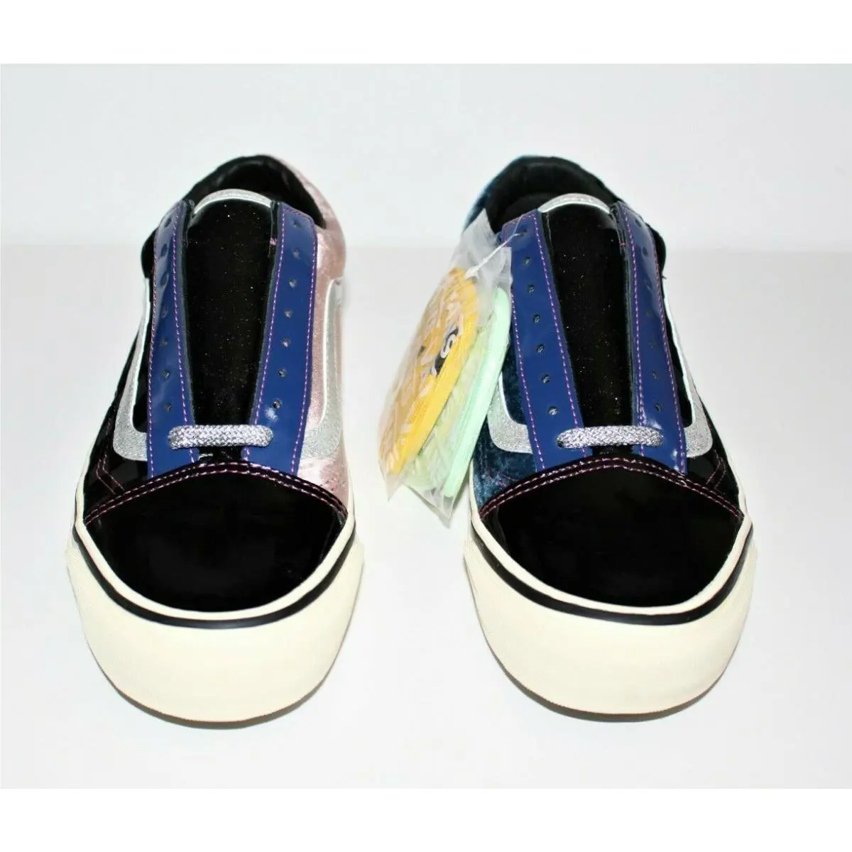 Vans shoes - OG Old Skool LX - Old Skool - Black Transparent/Yellow/Pink/Blue/Silver 3