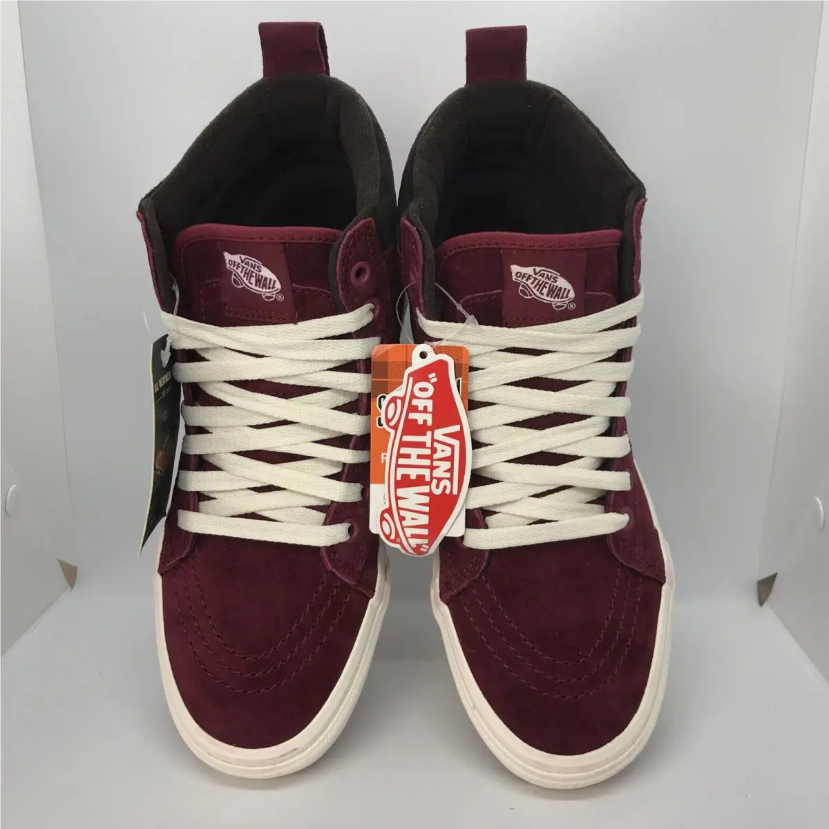 Vans shoes - SK8 HI MTE - MTE - VN0A4BV7XKL - Biking Red Chocolate Torte White (UPC: 0193395014926) 2