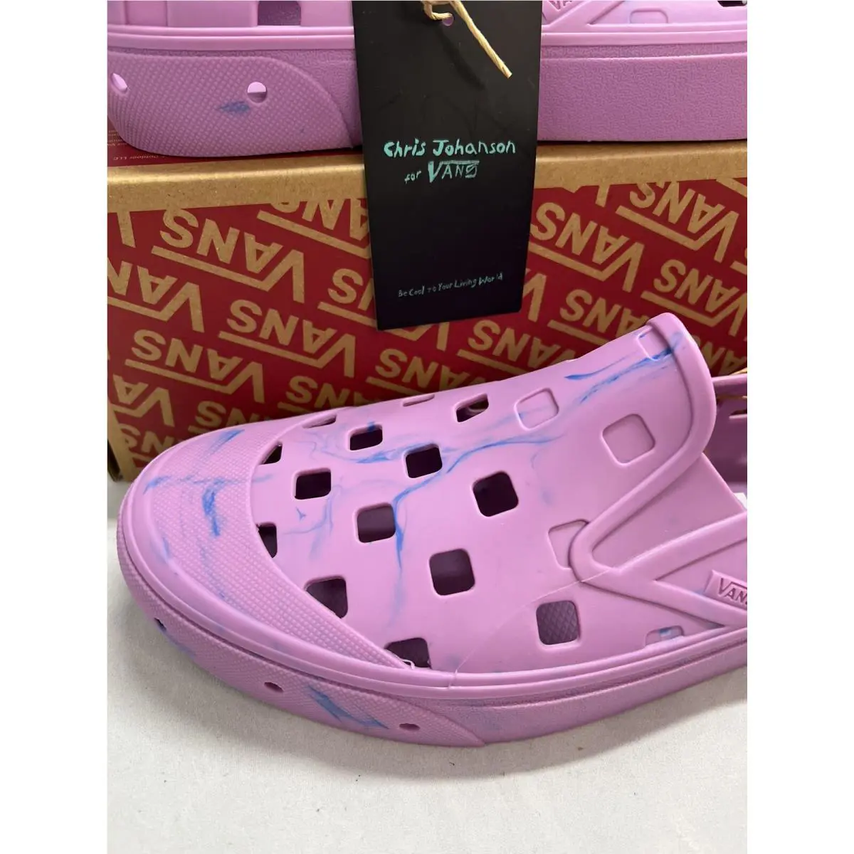 Vans shoes - Chris Johanson - Chris Johanson - Purple (UPC: 194901730781) 0