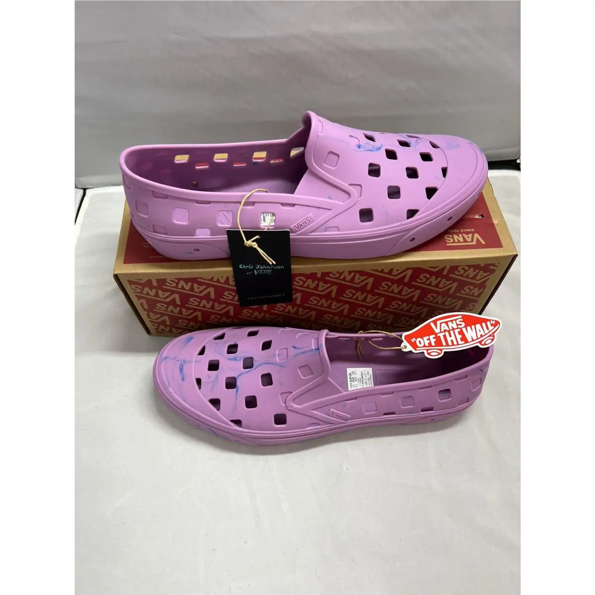 Vans shoes - Chris Johanson - Chris Johanson - Purple (UPC: 194901730781) 1