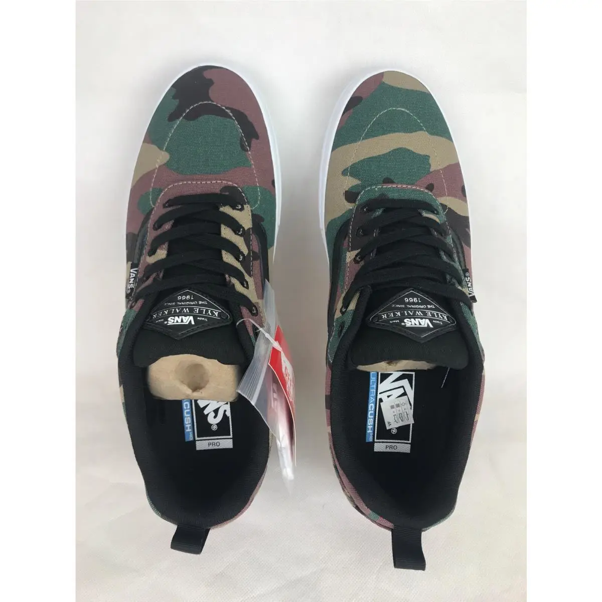 Vans shoes - Kyle Walker Pro - Kyle Walker Pro - Camo / Multicolor / Black / White / Green / Brown (UPC: 0192363220901) 4