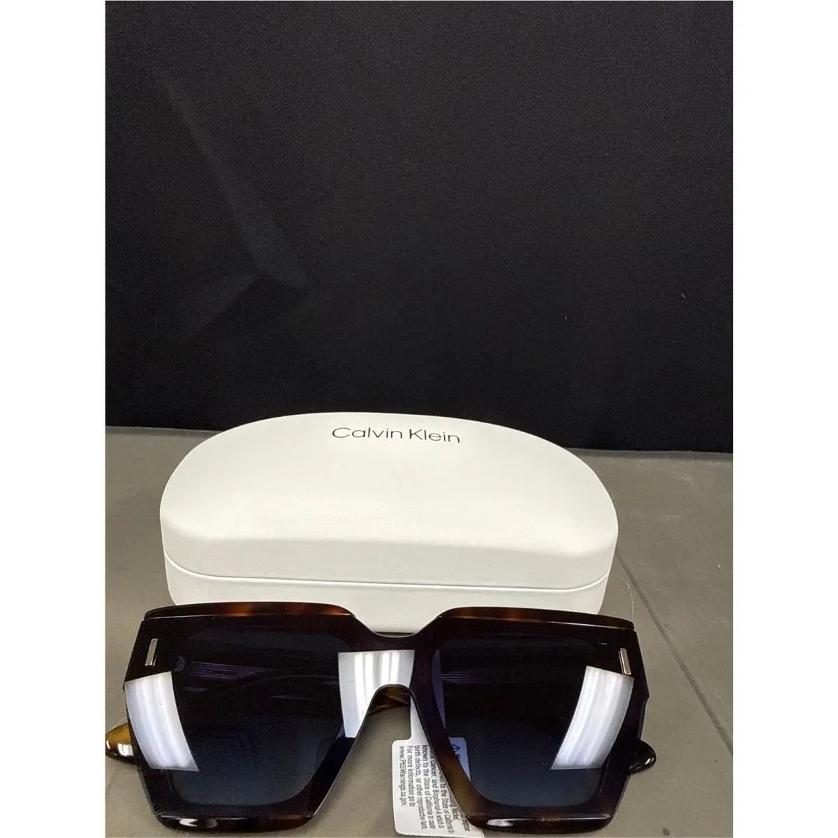 Calvin Klein Womens Ck24533s Rectangular Sunglasses