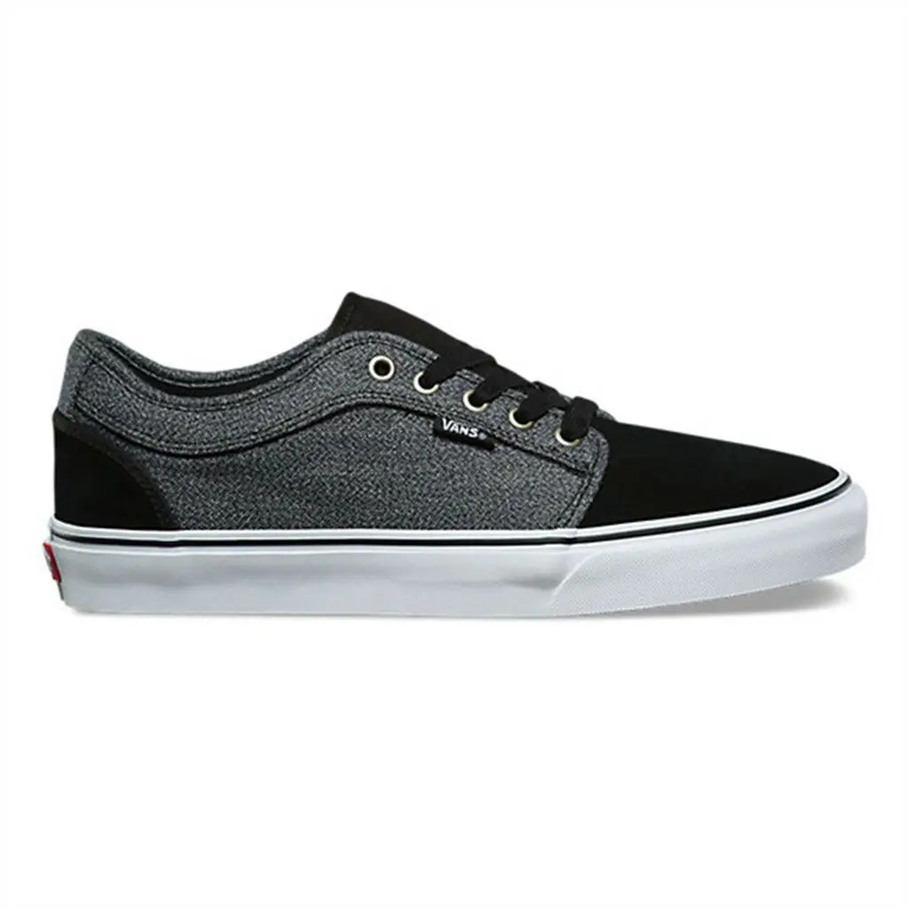 Vans Chukka Low Suiting Black Dark Grey SZ Size Mens 6.5 Shoes Womens 8