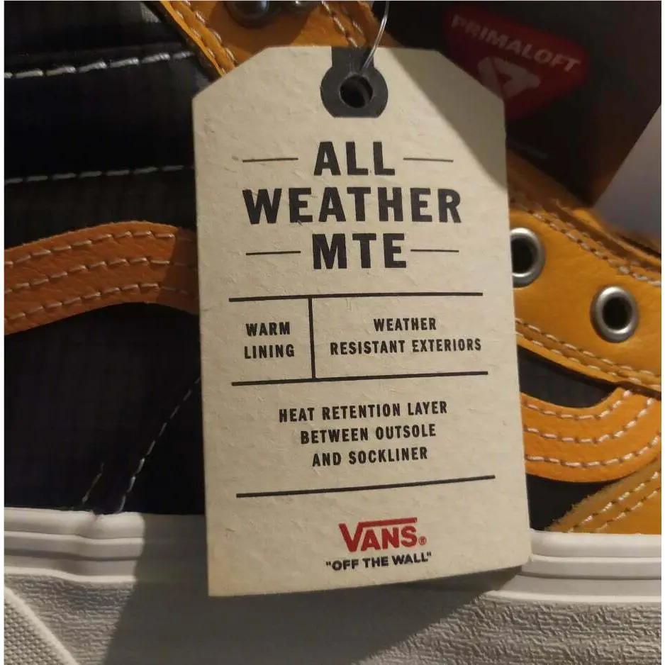 Vans shoes - BLACK / ORANGE 6