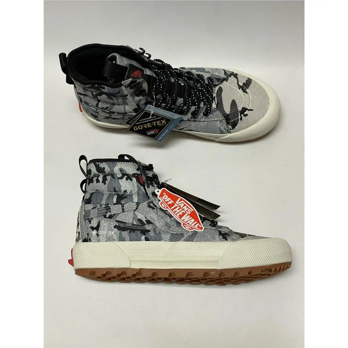 Vans shoes - SK8-Hi Gore-Tex MTE-3 - ARCTIC CAMO CLOUD - Gray 2