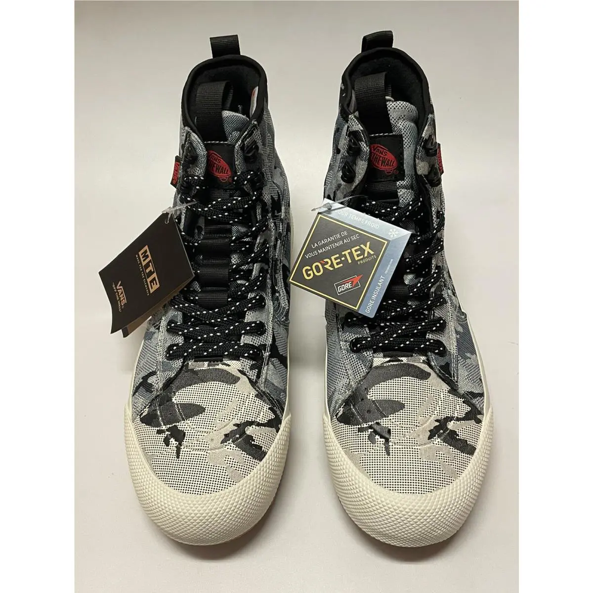 Vans shoes - SK8-Hi Gore-Tex MTE-3 - ARCTIC CAMO CLOUD - Gray 3