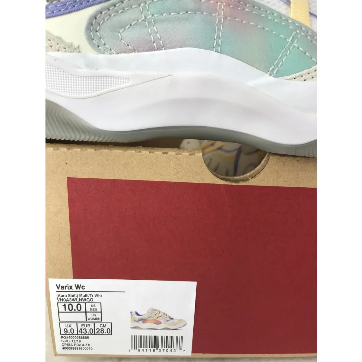 Vans shoes - VANS Varix WC - Varix - White - Multicolor (UPC: 0194116370437) 4