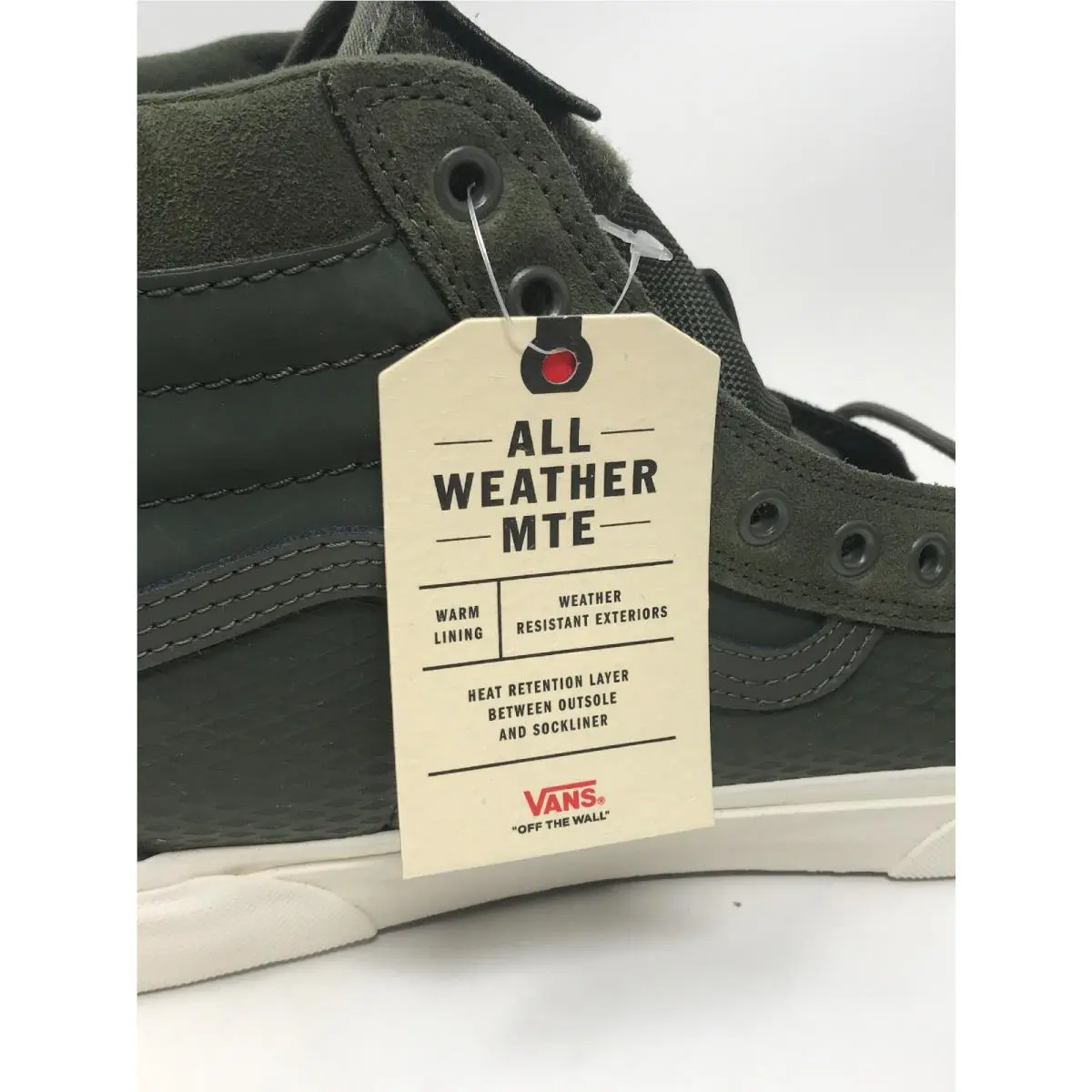 Vans shoes - VANS Sk8-Hi Mte - Mte - 0A3DQ5UBV - Green - Grape Leaf, Manufacturer: Tact / Grape Leaf (UPC: 0191932828821) 3