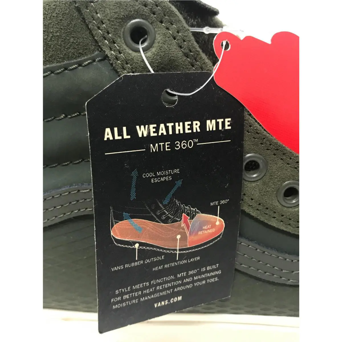 Vans shoes - VANS Sk8-Hi Mte - Mte - 0A3DQ5UBV - Green - Grape Leaf, Manufacturer: Tact / Grape Leaf (UPC: 0191932828821) 4