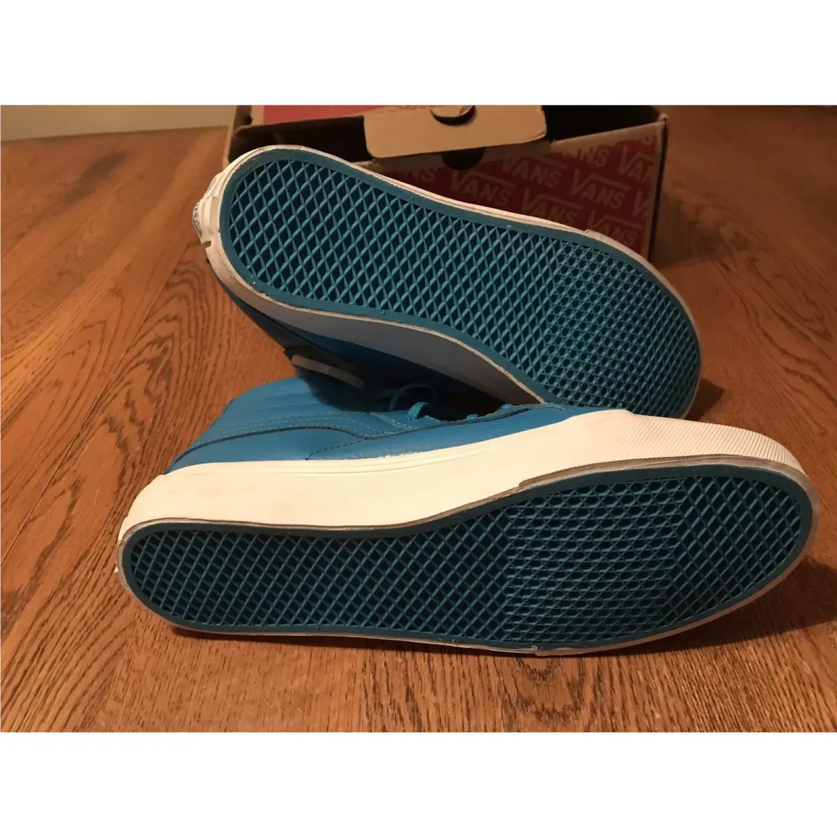 Vans shoes - Vans Sk8 Hi Slim - Slim - Blue, Manufacturer: Neon Blue (UPC: 190284948973) 7