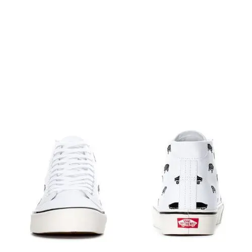 Vans shoes - WHITE/BLACK SKATEBOARD PRINT 2