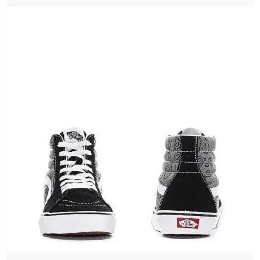 Vans shoes - PAISLEY GRAY / BLACK - VN0005U9BGJ 4