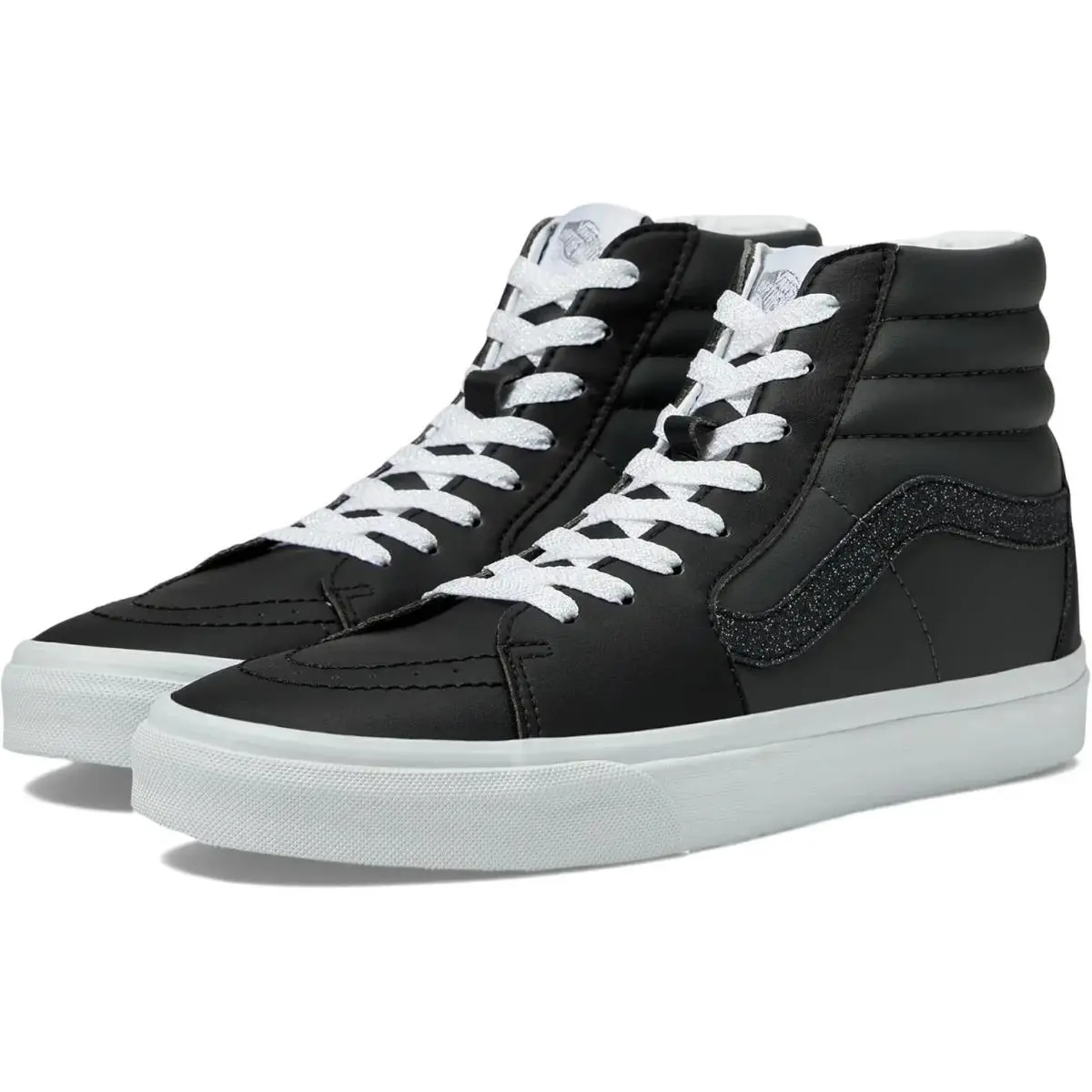 Vans SK8-HI Rhinestone Pop Unisex Men Size 7 = Women Size 8.5 Shoes Black/sn