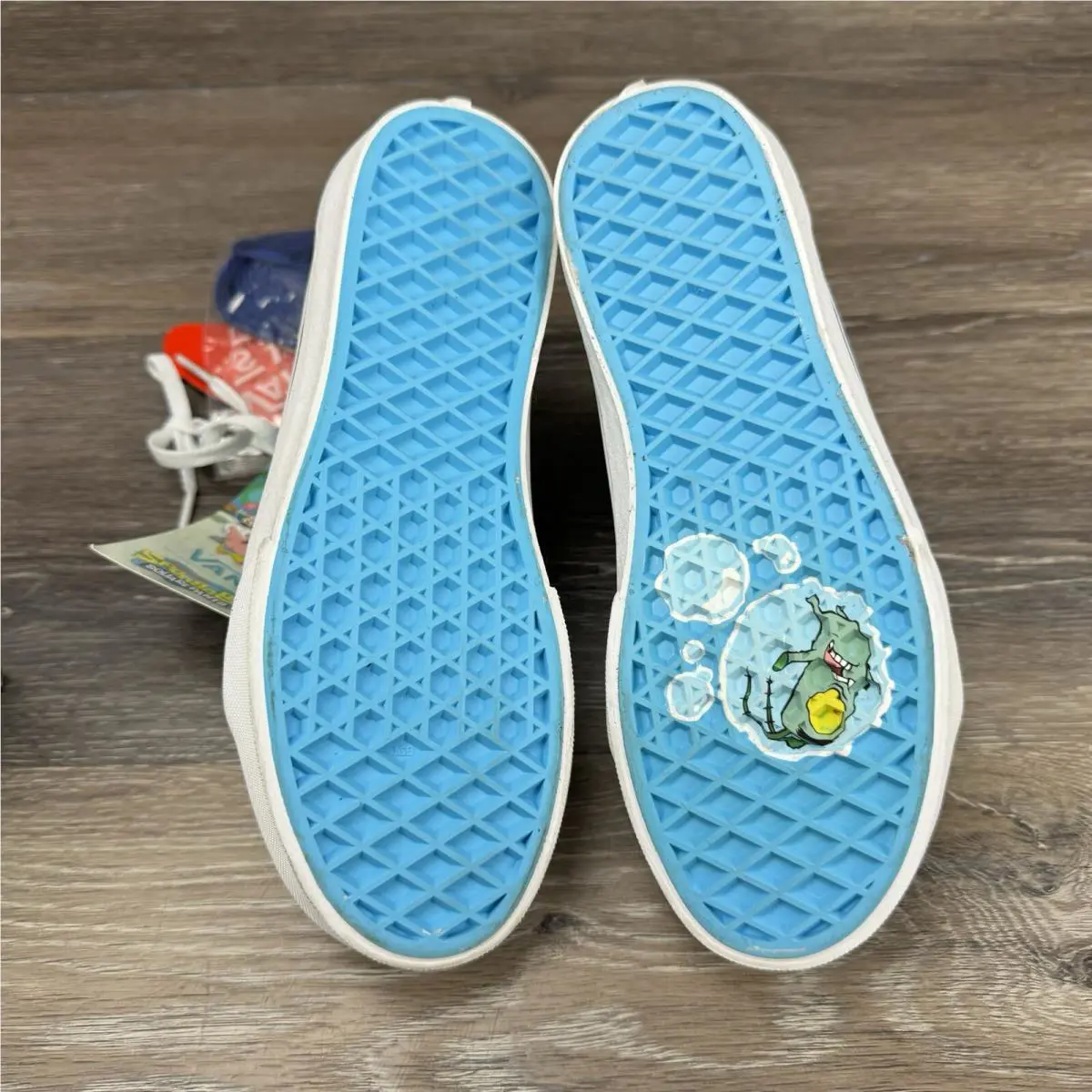 Vans shoes - Vans SpongeBob Sk8-Hi Zip VN0A4BUXYZ01 - VN0A4BUXYZ01 - Blue (UPC: 195440374993) 14