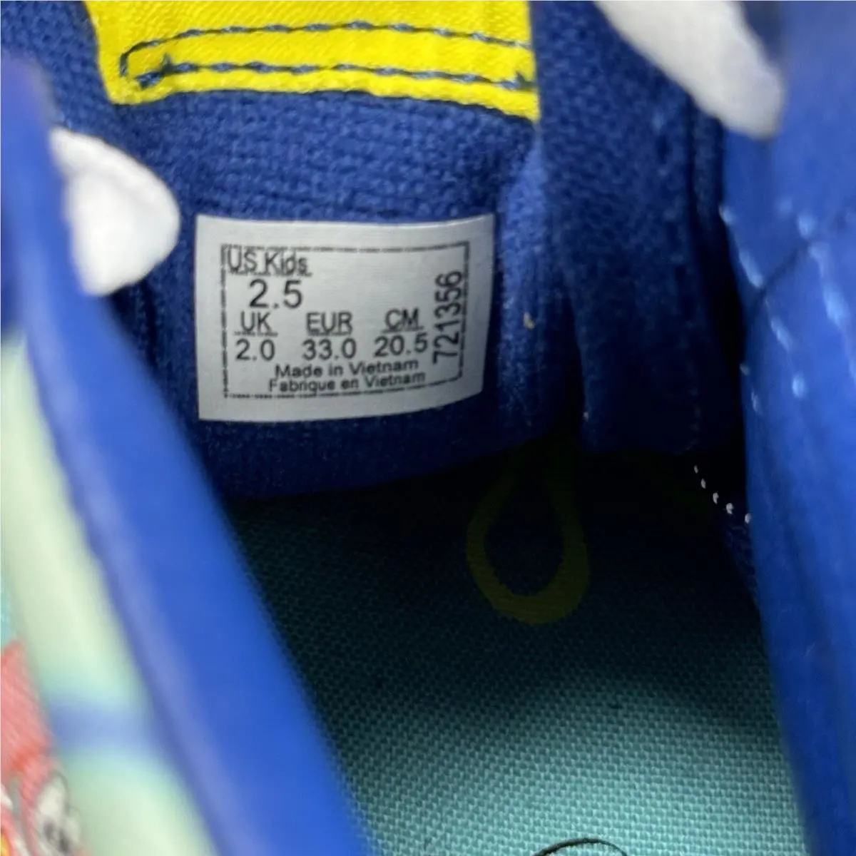Vans shoes - Vans SpongeBob Sk8-Hi Zip VN0A4BUXYZ01 - VN0A4BUXYZ01 - Blue (UPC: 195440374993) 16
