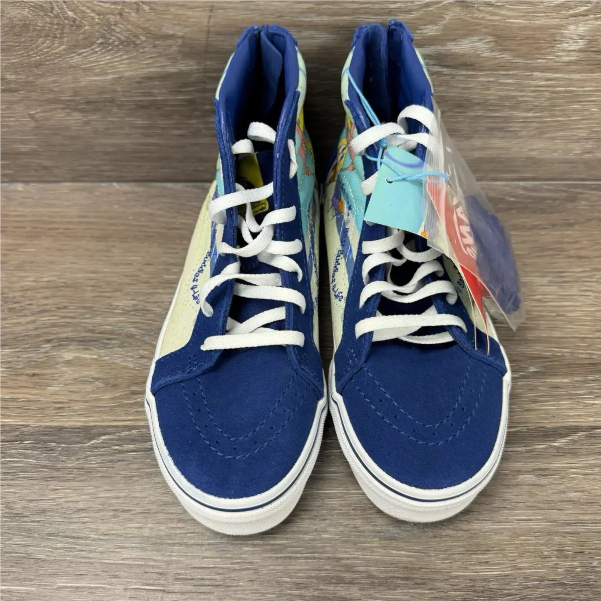 Vans shoes - Vans SpongeBob Sk8-Hi Zip VN0A4BUXYZ01 - VN0A4BUXYZ01 - Blue (UPC: 195440374993) 2