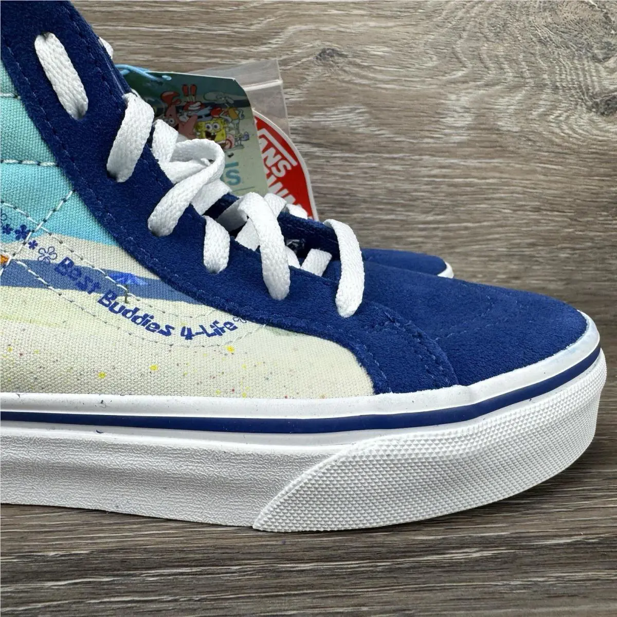 Vans shoes - Vans SpongeBob Sk8-Hi Zip VN0A4BUXYZ01 - VN0A4BUXYZ01 - Blue (UPC: 195440374993) 3