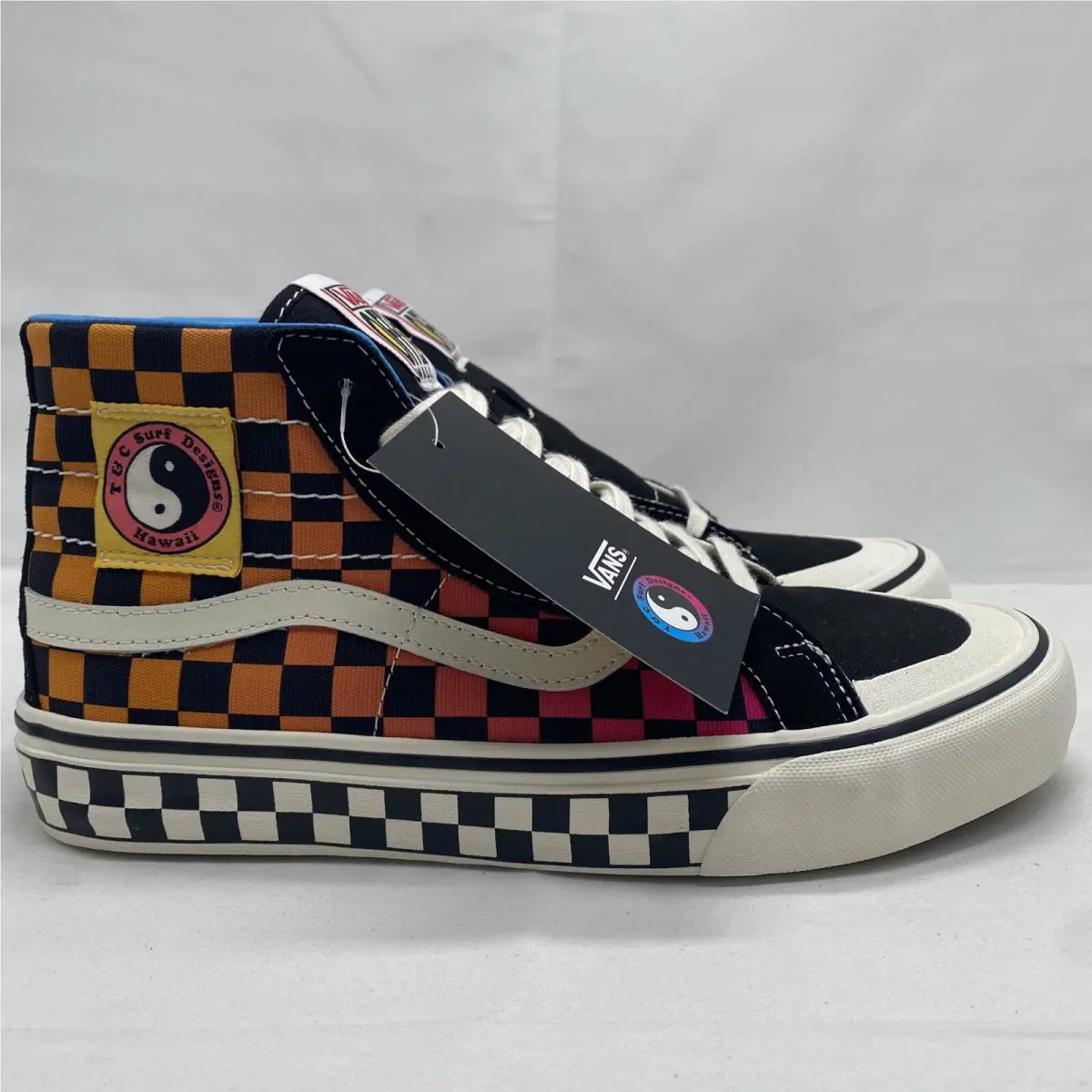 Vans shoes - VANS Sk8 Hi 138 Decon - VN0A3MV1A5G - Black White Red Orange Yellow Blue (UPC: 0192828965897) 0