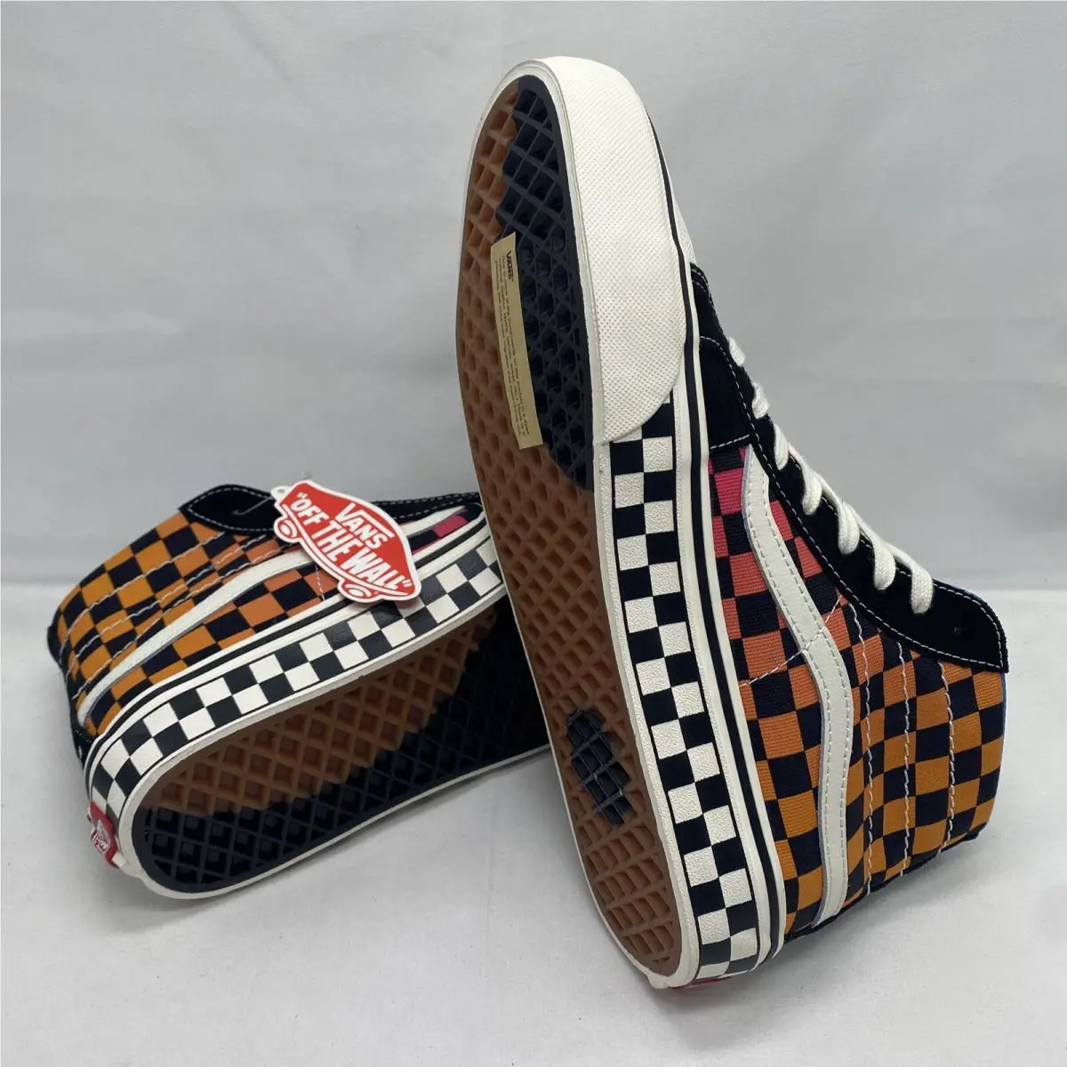 Vans shoes - VANS Sk8 Hi 138 Decon - VN0A3MV1A5G - Black White Red Orange Yellow Blue (UPC: 0192828965897) 3