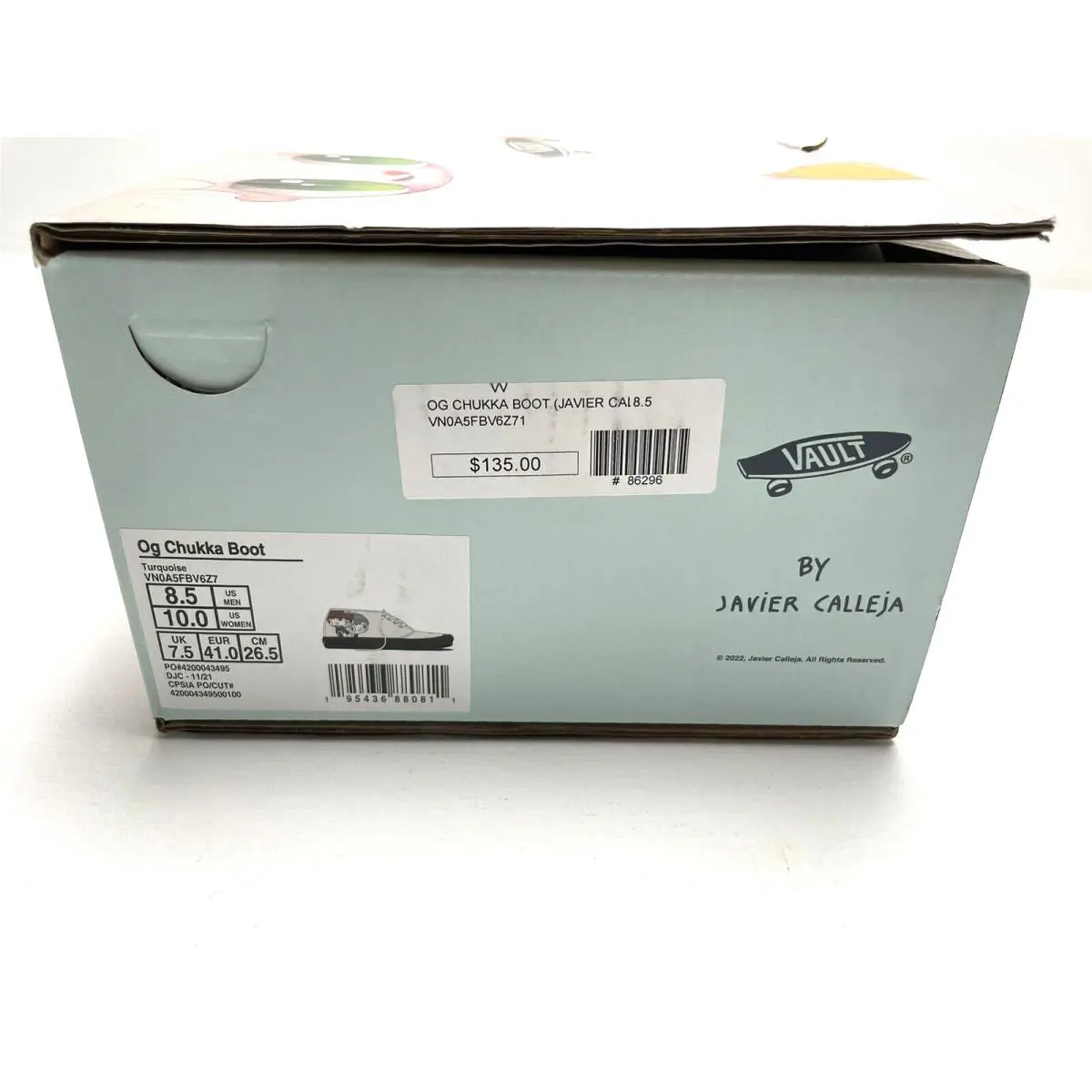 Vans shoes - Vans Vault OG Chukka Boot - VN0A5FBV6Z7 - White 9