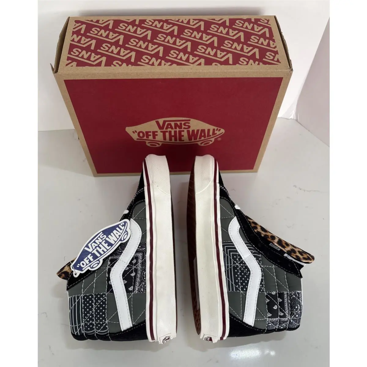 Vans shoes - VANS Sk8-Hi - VN0A54FB9GU - Multicolor 6
