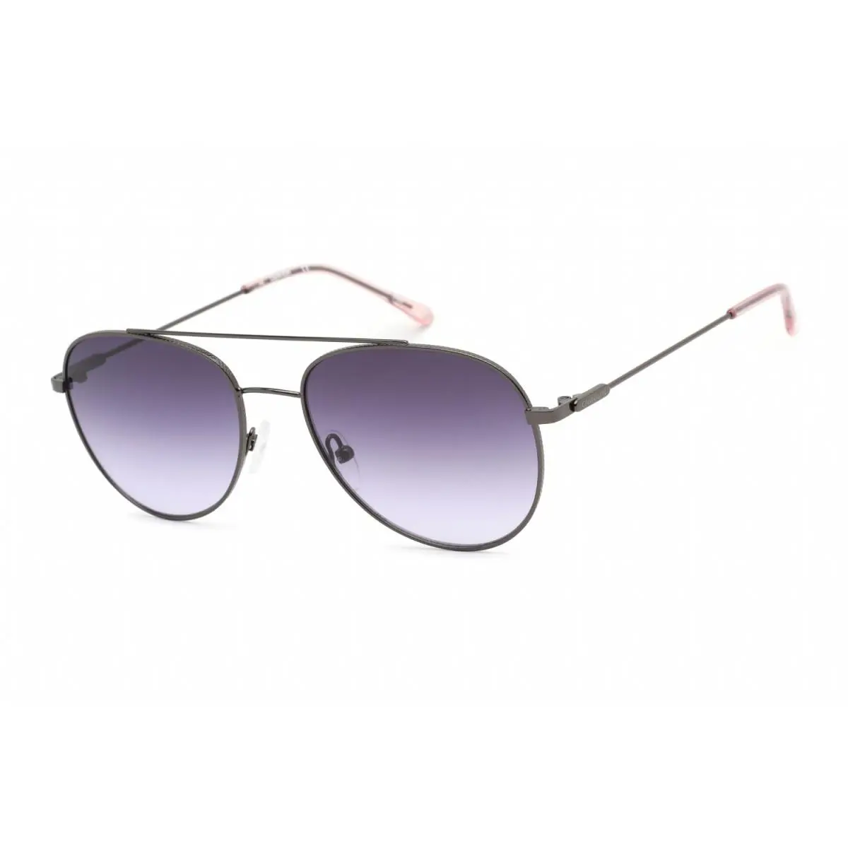 Calvin Klein Retail CK20120S 008 Aviator Gunmetal Sunglasses 55mm