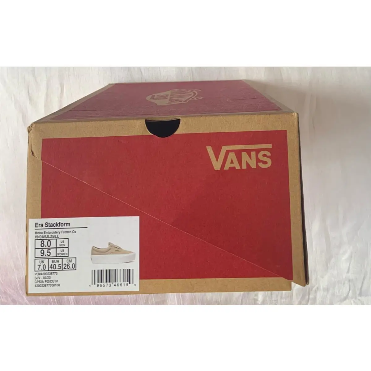 Vans shoes - VANS Era - Era - VN0A5JLZBLL - Mono Embroidery French Oa (UPC: 196573466159) 2