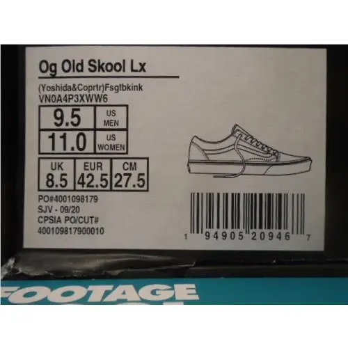 Vans shoes - Vans OG Old Skool LX - VN0A4P3XWW6 - Green 8
