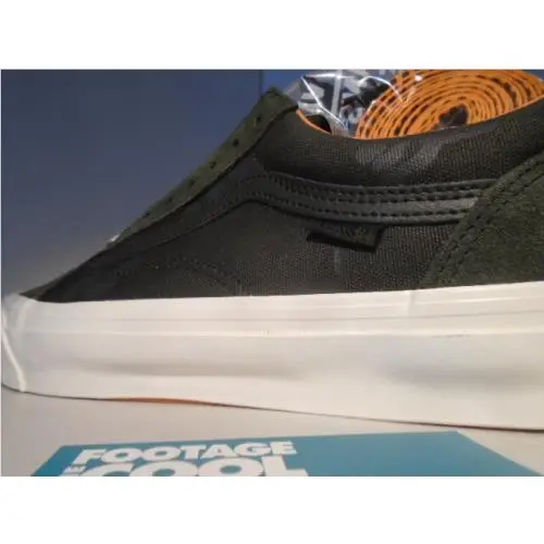 Vans shoes - Vans OG Old Skool LX - VN0A4P3XWW6 - Green 5