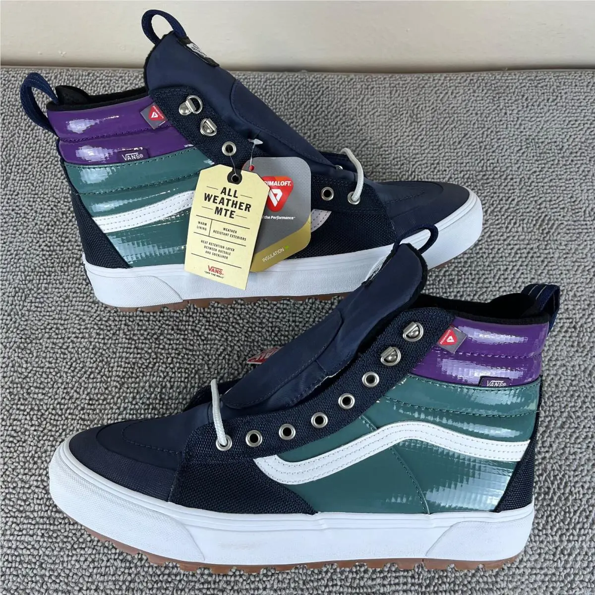 Vans shoes - VANS Sk8-Hi Mte - Mte - Blue 1
