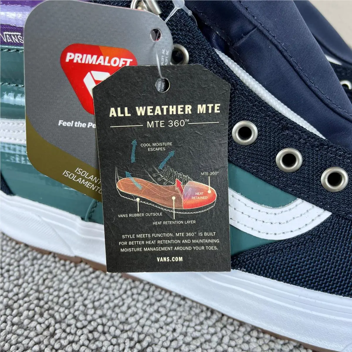 Vans shoes - VANS Sk8-Hi Mte - Mte - Blue 4