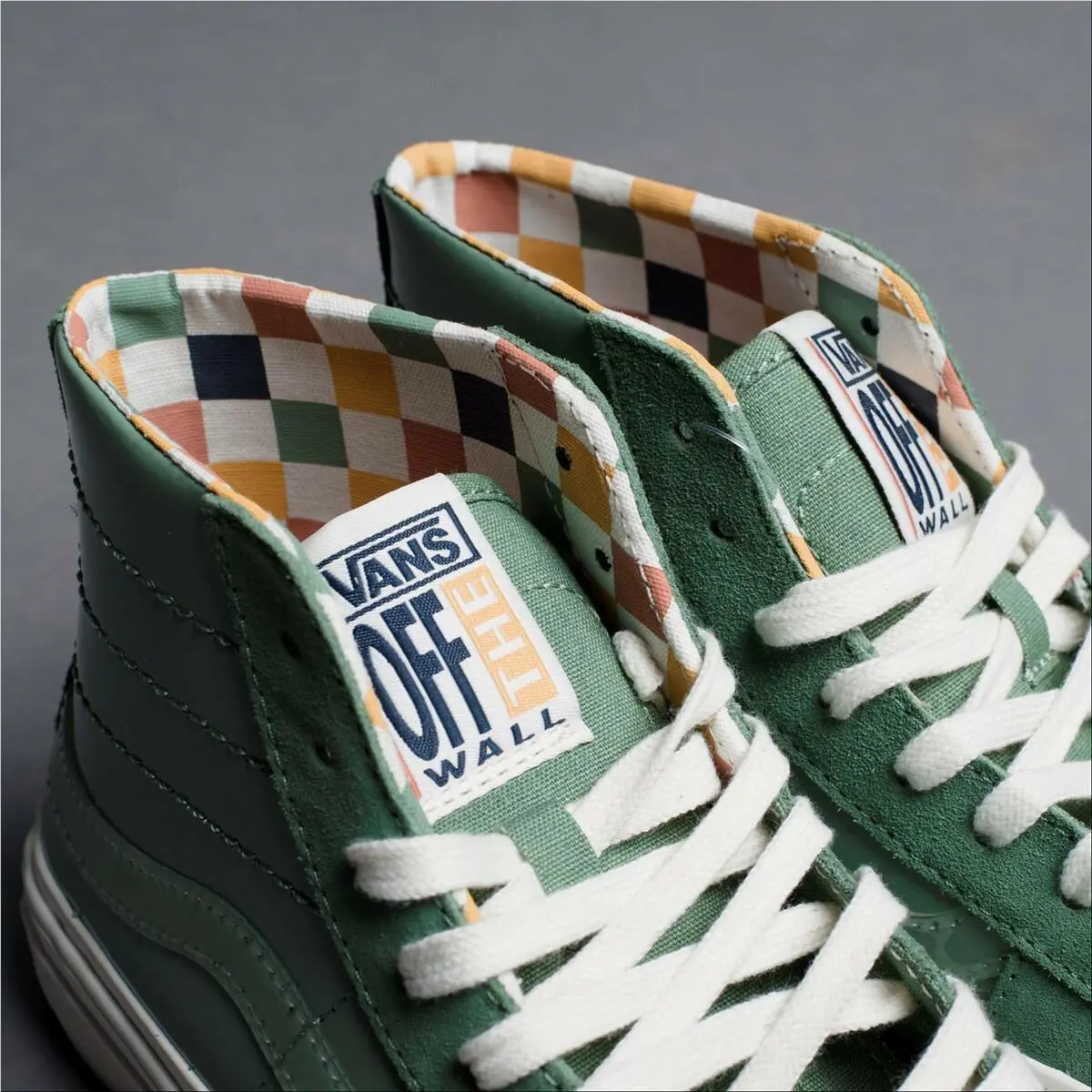 Vans shoes - Vans Karina Rozunko Sk8-Hi Deacon SF - Patent Hedge Green 2