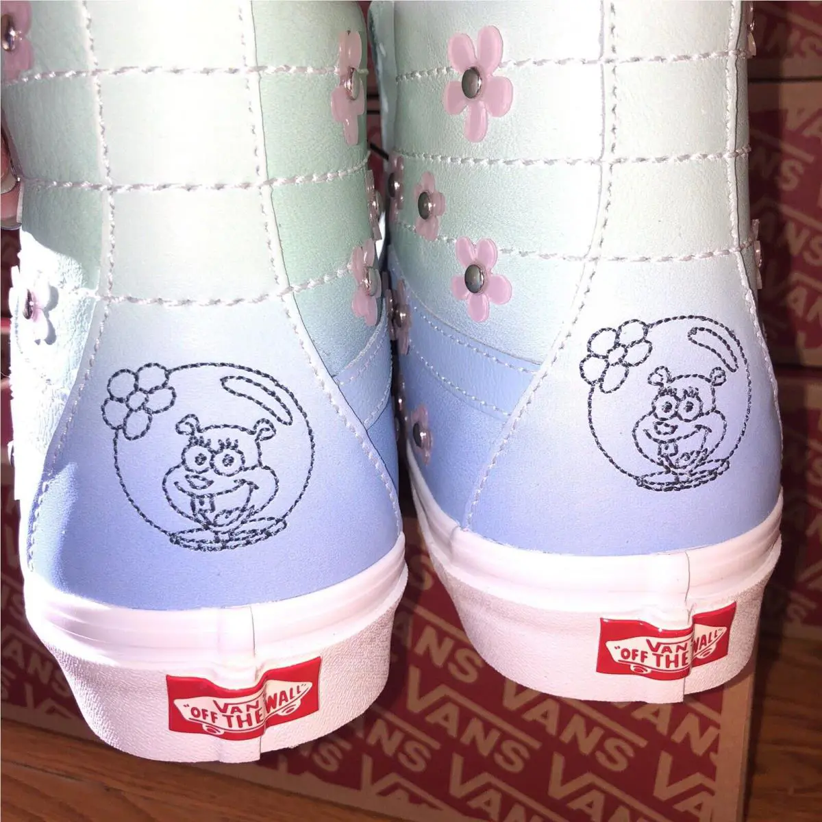 Vans shoes - Vans SpongeBob SquarePants x Sk8-Hi 38 DX - Multicolor 2