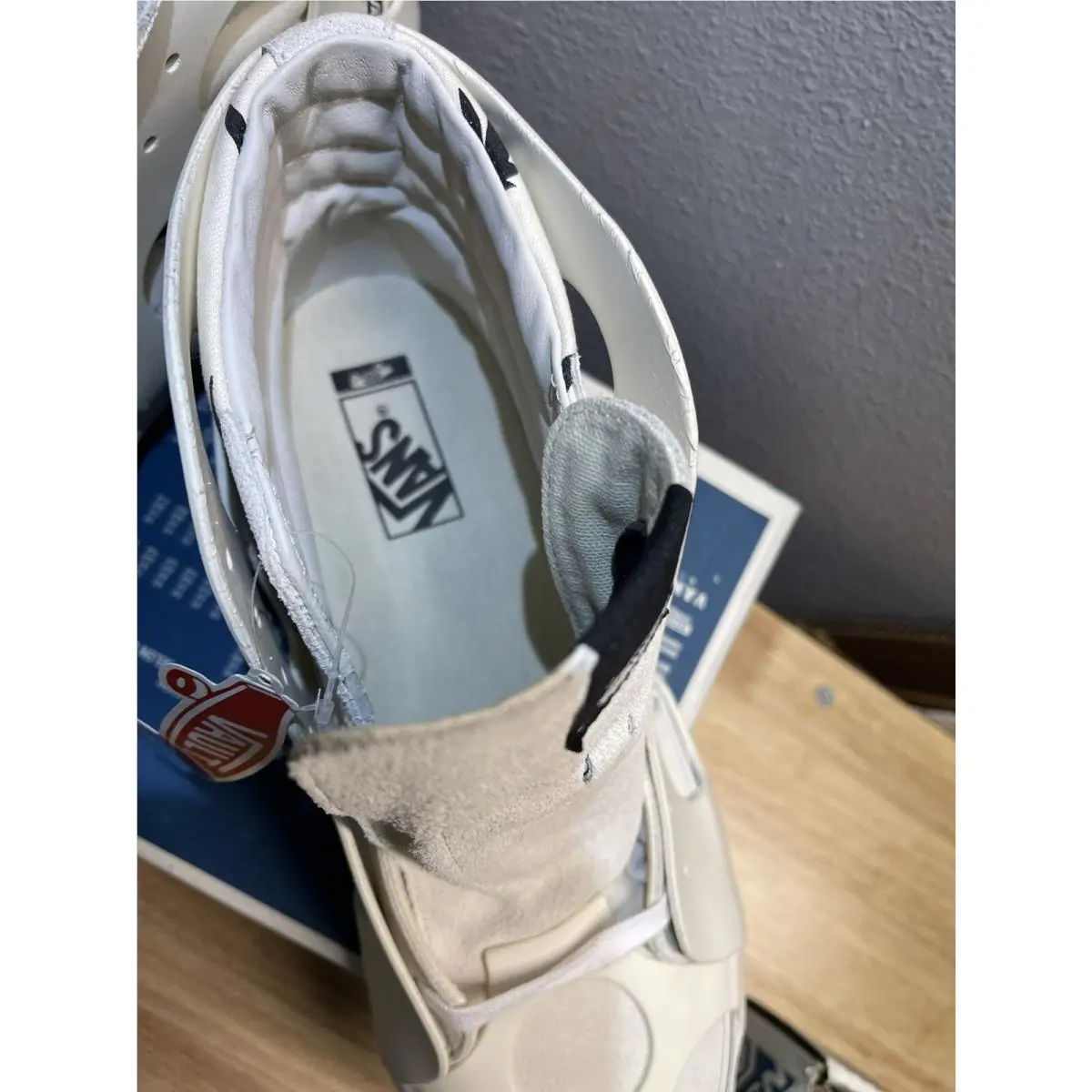 Vans shoes - Cage - Cage - White (UPC: 0194905235633) 7