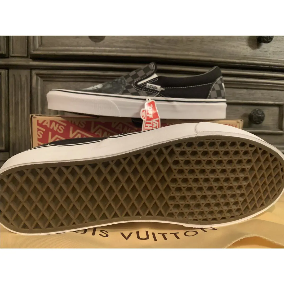 Vans shoes - VANS Off The Wall - Off The Wall - Black And Grey (UPC: 0658100317889) 8