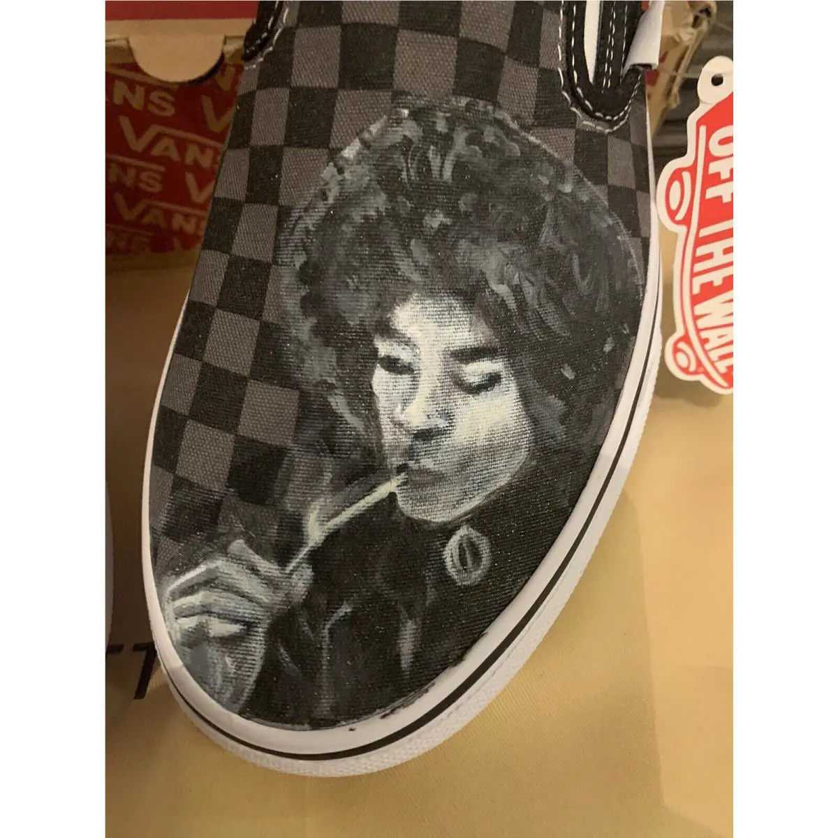 Vans shoes - VANS Off The Wall - Off The Wall - Black And Grey (UPC: 0658100317889) 0