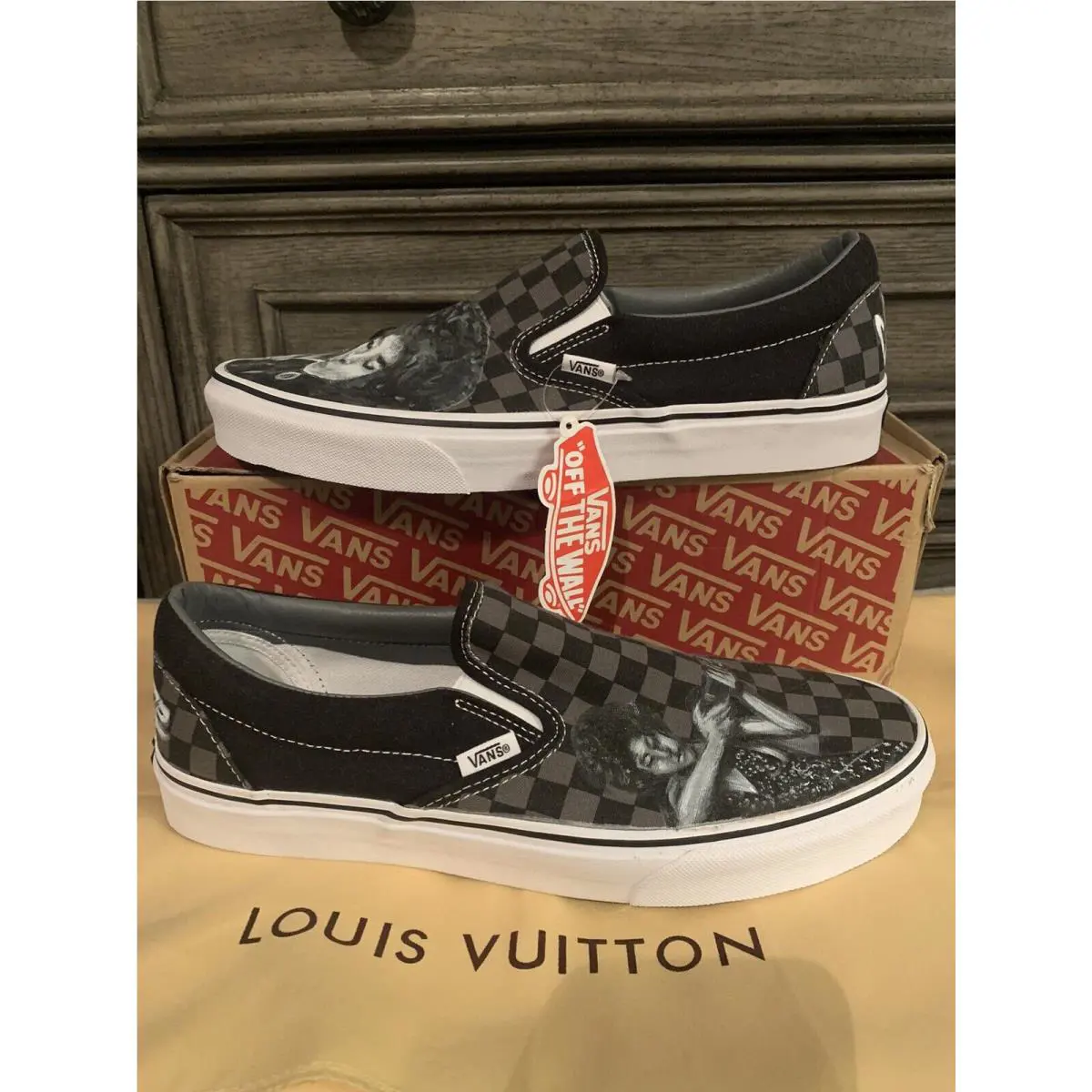 Vans shoes - VANS Off The Wall - Off The Wall - Black And Grey (UPC: 0658100317889) 5