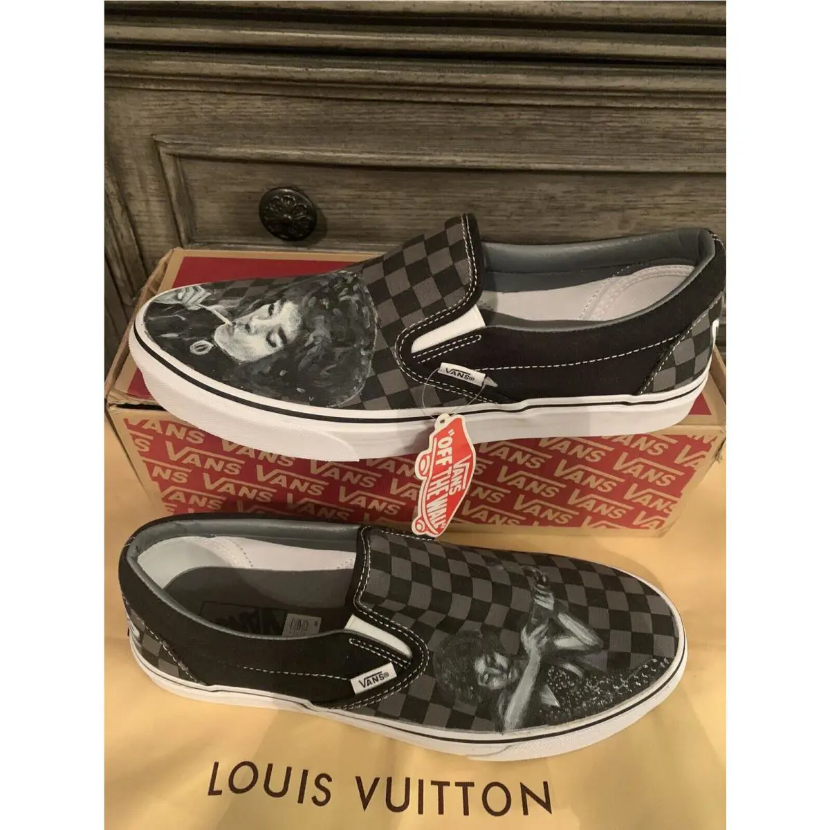 Vans shoes - VANS Off The Wall - Off The Wall - Black And Grey (UPC: 0658100317889) 6
