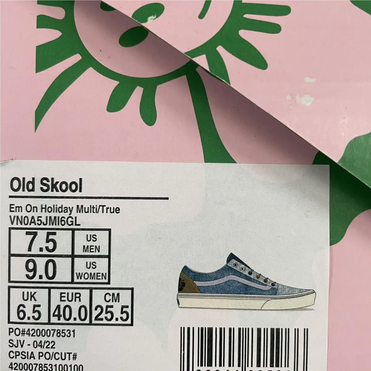 Vans shoes - VANS Old Skool - Old Skool - Blue 6