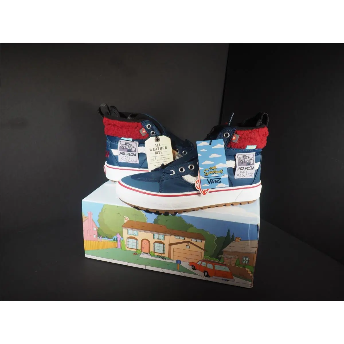 Vans shoes - VANS Sk8-Hi Mte - Mte - Blue / Red / White 0