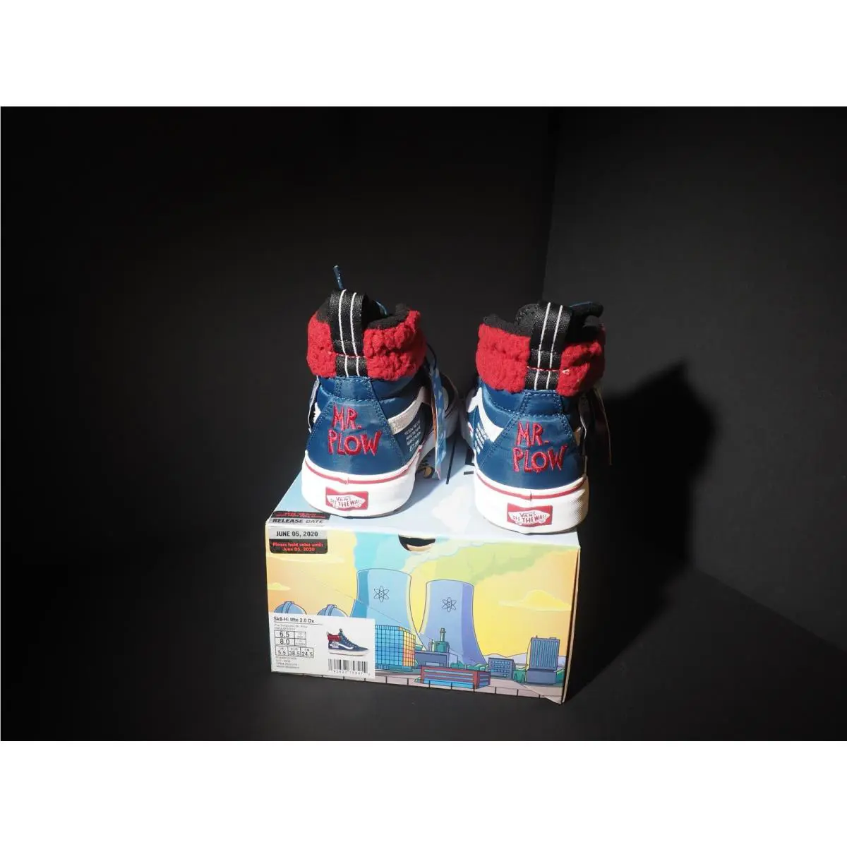 Vans shoes - VANS Sk8-Hi Mte - Mte - Blue / Red / White 1